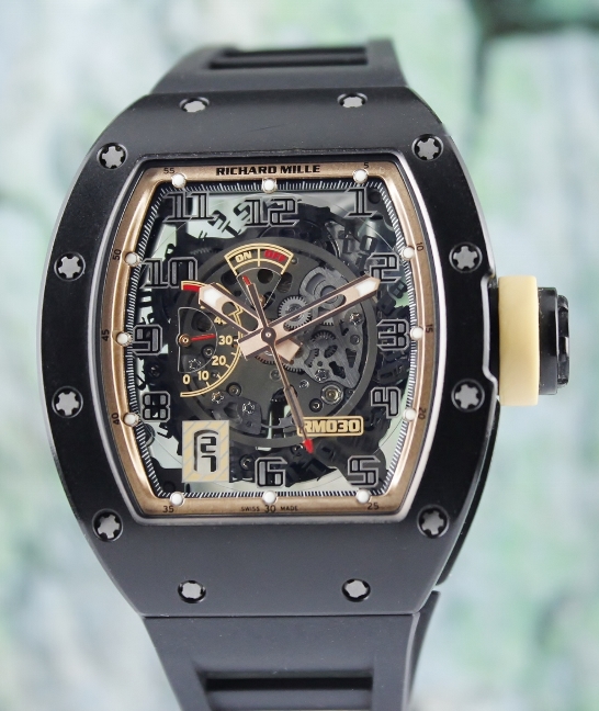 (image for) RICHARD MILLE RM 030 POWER RESERVE DLC CARBON BOUTIQUE EDITION